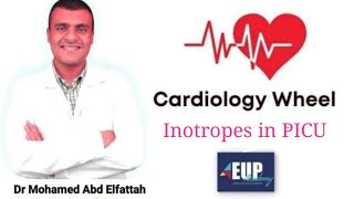 Inotropes in PICU part 1 Dr Mohamed Abdel Fattah EUP Pediatric Cardiology Wheel [upl. by Seed]