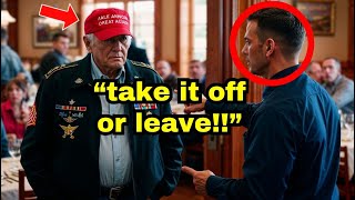 Restaurant Manager Kicks Out 70 Year Old Veteran For Wearing MAGA Hat Not Knowing Who His Son is [upl. by Truda]