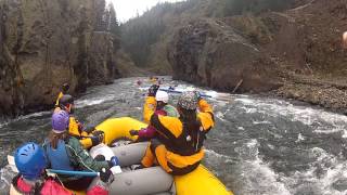 Lower Lower White Salmon River Reactions  Wet Planet Rafting and Kayaking [upl. by Maharva]