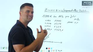 Zinseszinsexponentielles Wachstum  Mathe by Daniel Jung [upl. by Quackenbush]