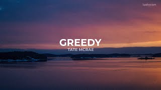 Greedy  Tate McRae Lyrics [upl. by Navnod339]