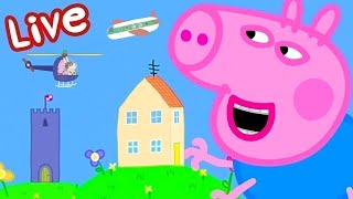 🔴 Giant Peppa Pig and George Pig LIVE FULL EPISODES 24 Hour Livestream [upl. by Retse216]