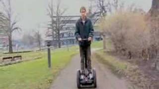 Benjamin från morgonsoffan åker segway [upl. by Mairb]