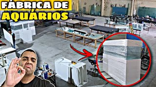 A MAIOR FÁBRICA DE AQUÁRIOS DO RIO DE JANEIRO AQUART AQUARISMO [upl. by Libove]