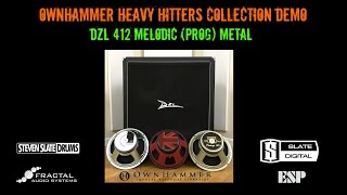 Ownhammer Heavy Hitters Collection DZL 412 progmetal demo axe fx LTD KH602 amp SSD4 [upl. by Ysle]