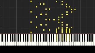 Hungarian Rhapsody No2 Friska Piano Tutorial Synthesia [upl. by Thurman]