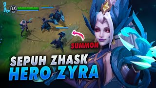 Zhask versi Wild Rit Hero Baru Zyra Bisa Summon Tumbuhan  Monster  Zyra Wild Rift Test Server PBE [upl. by Ash844]