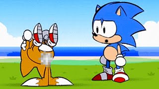 FNF Spinning my Tails but quotFriends From The Futurequot Ordinary Sonic vs Tails [upl. by Analah]