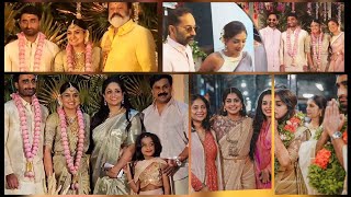 മീരയുടെ വിവാഹത്തിനെത്തിയ താരങ്ങൾ meera nandan wedding with malalayalam movie celebrities actress [upl. by Phineas]