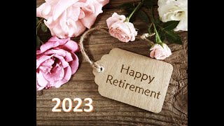 Retirement parties in 2023 and 2022 [upl. by Llorre]