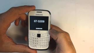 Samsung Cht 335 S3350 factory reset [upl. by Darby]