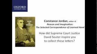 How Justice David Souter inspired the collection of the letters of Learned Hand [upl. by Nehtanhoj989]