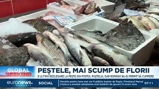 Peștele din ce în ce mai scump Soiurile autohtone din Marea Neagră se găsesc cu greu în magazine [upl. by Arehs]