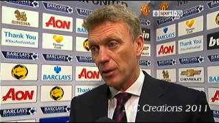 David Moyes Post Match Interview Manchester United 01 Everton 41213 [upl. by Oicirbaf]