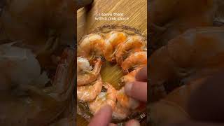 Gambas cozidas  Portuguese boiled prawns [upl. by Fontana]