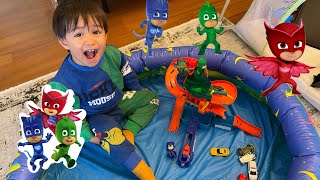 Pijamaskeliler Oyuncak Arabalarını Yıkama Oyunu Oynuyoruz  Eğlenceli Araba Oyunları pjmasks fun [upl. by Gloriane]