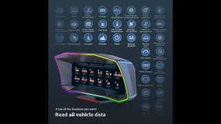 WiiYii the latest hud P4 lightcar automobile huds caraccessories obd2 [upl. by Ecnerewal]