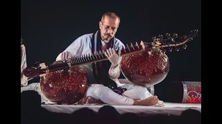 Ustad Mohi Bahauddin Dagar rudra veena  Ragas Bihag amp Ragvardhini live [upl. by Holland]