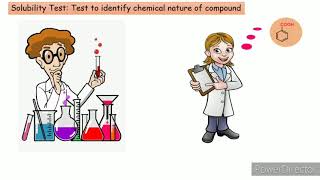 Solubility Test How to determine chemical nature of an Organic Compound [upl. by Euhsoj]