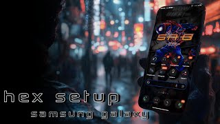 SAMSUNG THEME SETUP HEX INSTALLER [upl. by Jaclin]