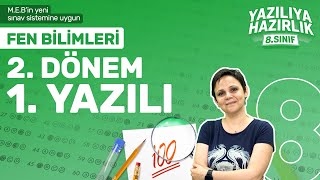 KİM 100 İSTER 8 Sınıf Fen 2 Dönem 1 Yazılıya Hazırlık Olası Sınav Soruları Çözümü  20232024 [upl. by Esac]