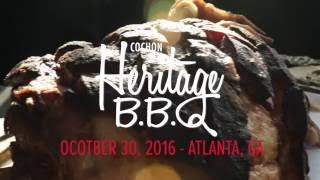 COCHON555 BBQ  GLOBAL EDITION ATLANTA 10302016 [upl. by Aleen]