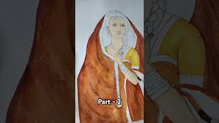 Part2 drawing art youtubeshorts reels shorts viralvideo fyp [upl. by Afesoj470]