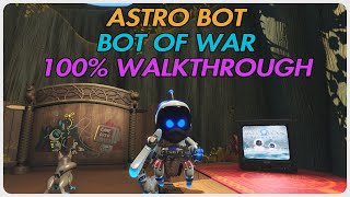 ASTRO BOT  100 Walkthrough Bot of War PS5Guide [upl. by Cirdor661]