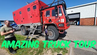 THE ULTIMATE DAF T244 4X4 OVERLANDER VANTOUR [upl. by Krug733]