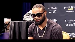 Tyron Woodley Explains His Comments About Racism in MMA [upl. by Orlene328]