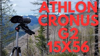 ATHLON Cronus G2 15x56 Binocular Review [upl. by Mikah107]