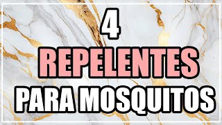 🦟 4 REPELENTES PARA MOSQUITOS NATURALES 🦟 Repelentes para moscas y mosquitos FACIL 🦟 [upl. by Weaver848]