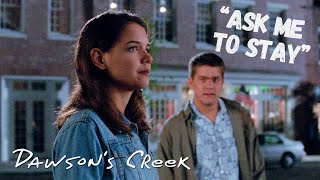 Pacey and Joey Ask Me To Stay Scene  Dawsons Creek  True Love [upl. by Alliuqet]