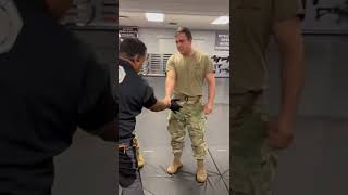 Detroit Urban Survival Training Wrist Grab Tactics for US Army Soldiers [upl. by Holcman]