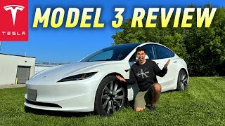 NEW 2024 Tesla Model 3 Brutally HONEST Review [upl. by Lukey14]