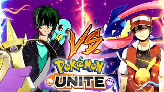 POKESQUAD VS iampoketuber4871 😈🔥  Pokemon Unite 5 V 5 Gameplay  HINDI [upl. by Lukin]