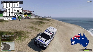 GTA 5  LSPDFR Australia Chumash  Tongva Hills Paddywagon Patrol GTA 5 Police Mod for PC [upl. by Mikah909]