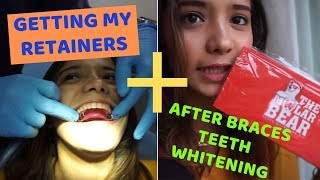 WHICH RETAINERS SHOULD YOU CHOOSE AFTER BRACES ll REVIEW MOLAR BEAR TEETH WHITENING [upl. by Kellene]