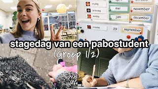 vlog stagedag van een pabostudent [upl. by Josh]