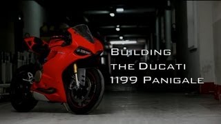 Ducati 1199 Panigale assembly line [upl. by Hoye599]