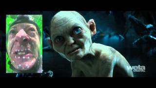 The Hobbit An Unexpected Journey VFX  Breakdown  Gollum  Weta Digital [upl. by Aivatan]