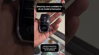 PREMIUM KEY COVER AVAILABLE FOR ALL CARS AT TURBO DRIVES toyota fortuner toyotafortuner keycover [upl. by Rosenkranz510]