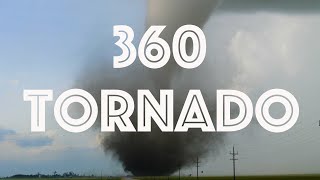 The BEST 360 VR TORNADO video EVER Captured  Scarth Manitoba [upl. by Aniaj]