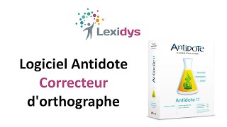 Logiciel Antidote Correcteur dorthographe [upl. by Fannie]