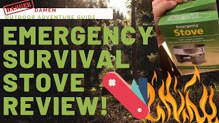 Coghlans Emergency Survival Stove Review [upl. by Shreeves]