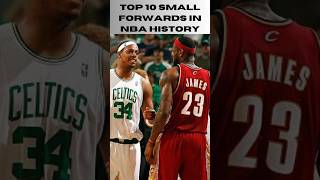 Top Small Forwards in NBA History [upl. by Minnnie]