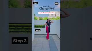 Learn easy garba steps  Bollywood Garba  choreokaksha garba navratri [upl. by Salmon749]