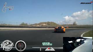 Driving a McLaren at Zandvoort F1 circuit 2022 [upl. by Okimuk]