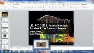 Autodesk Robot Structural Analysis et lEurocode 8 [upl. by Narcissus]