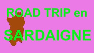 Programme de voyage dun road trip de 11 jours en Sardaigne [upl. by Mehs]